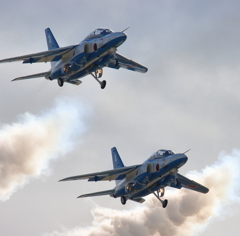 入間航空祭2025　ブルーインパルス