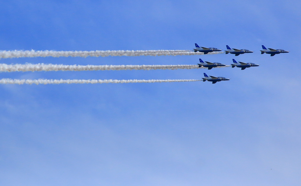 入間航空祭2025　ブルーインパルス