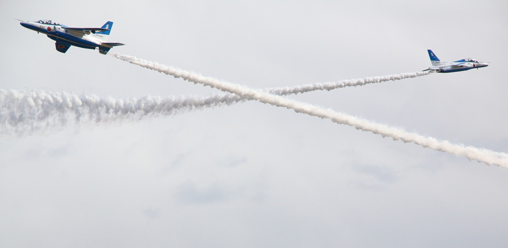 入間航空祭2025　ブルーインパルス