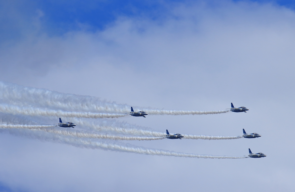 入間航空祭2025　ブルーインパルス