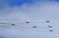 入間航空祭2025　ブルーインパルス