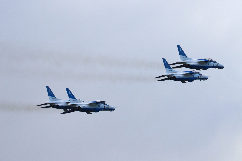 入間航空祭2025　ブルーインパルス