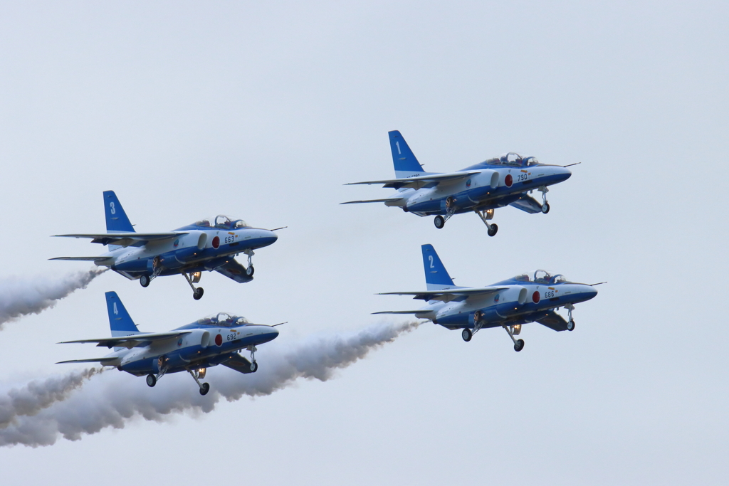 入間航空祭2025　ブルーインパルス