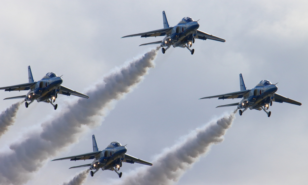 入間航空祭2025　ブルーインパルス