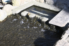 小水路のせせらぎ