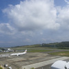 白浜空港・夏雲と