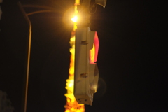 東京タワーと赤信号