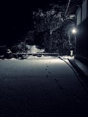 朝にコンビニ迄