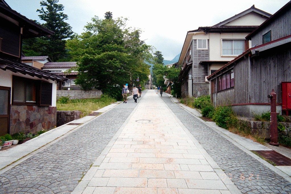 大山寺参道