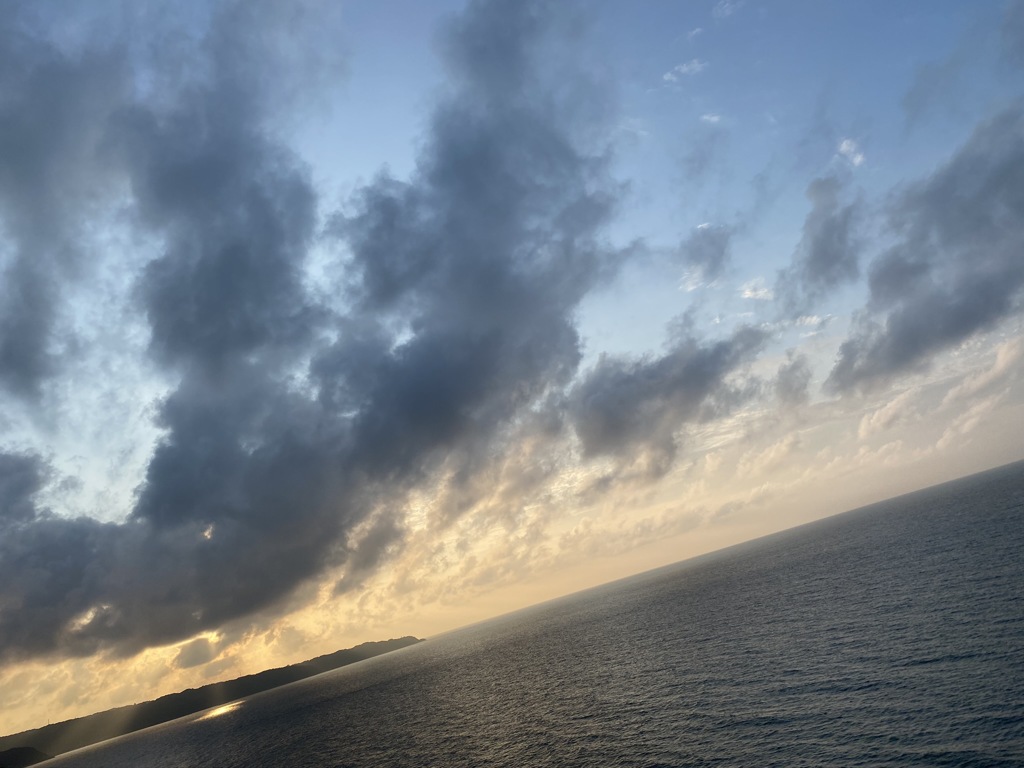 龍見台近辺の夕暮れ