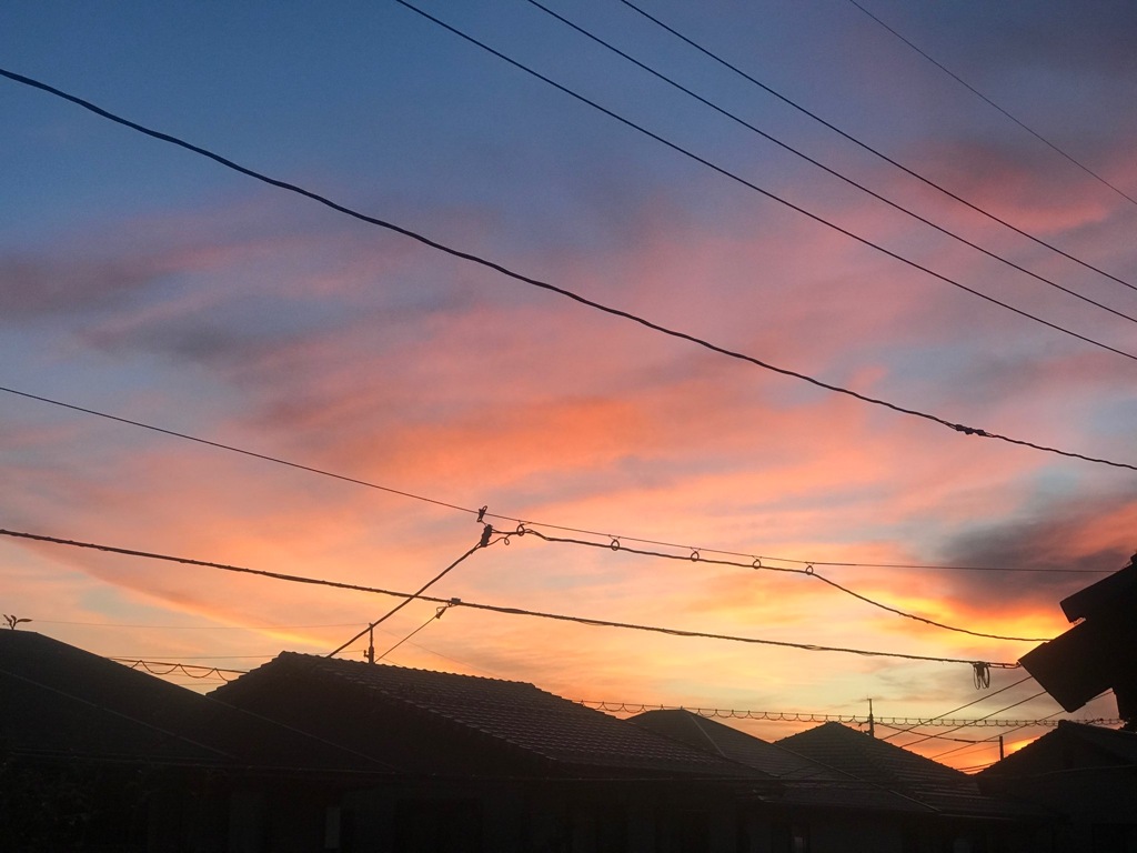 朝焼け（記録）