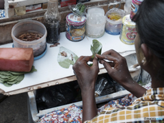 ばっちゃのビンロ作り