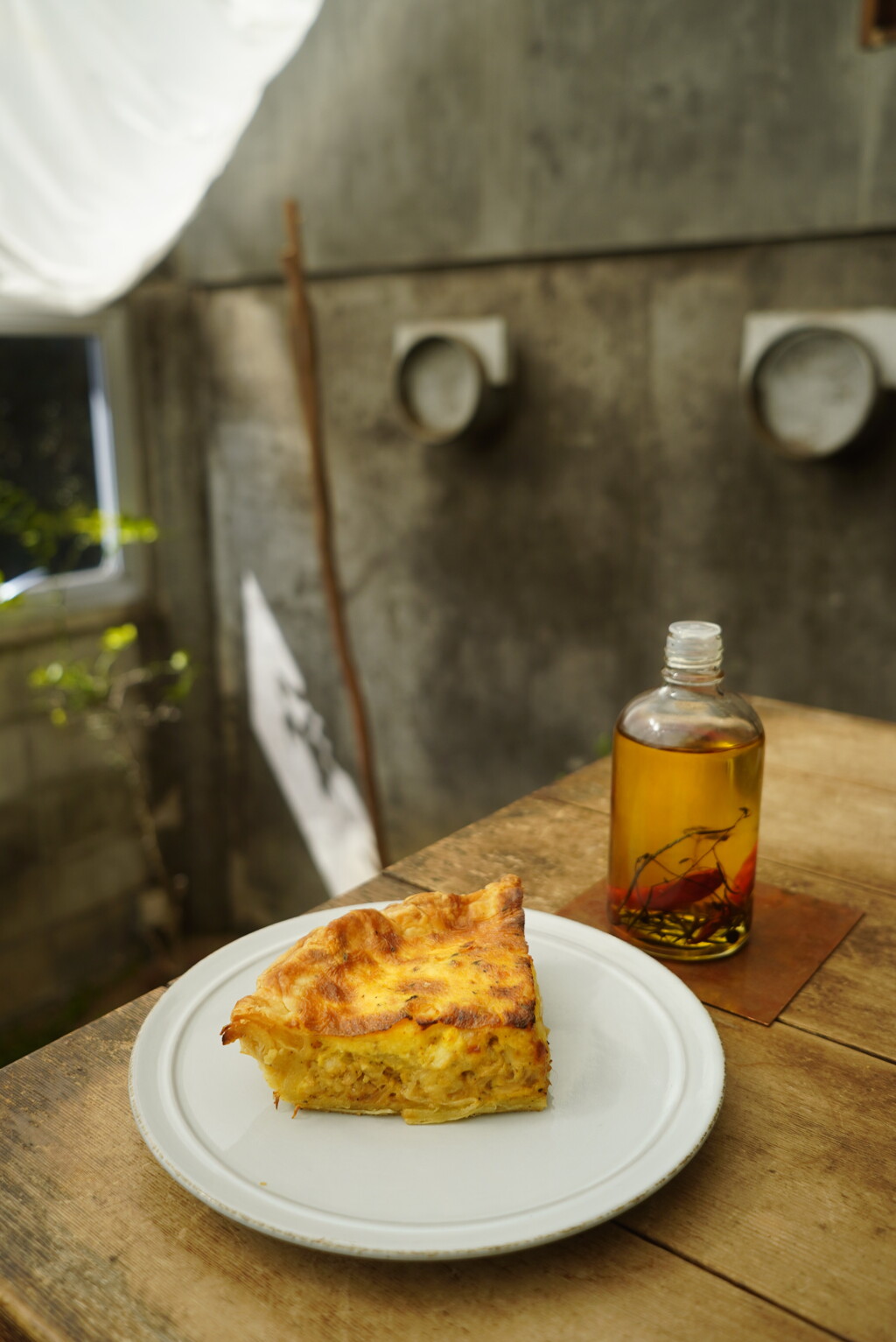 キッシュと素敵な空間と