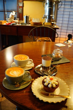 カフェ友と一緒に(^^)