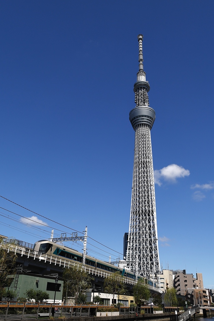 スカイツリーとスカイツリーライン