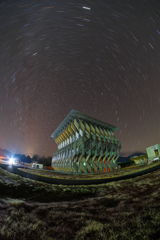 Star Trail in Greenable Hiruzen