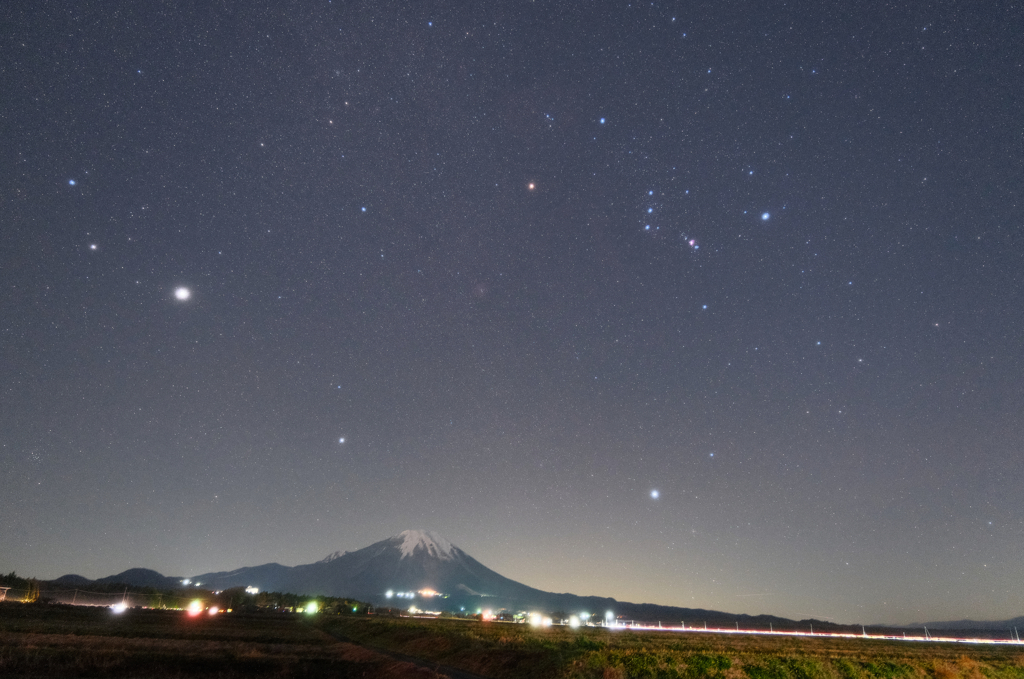 植田正治写真美術館前より