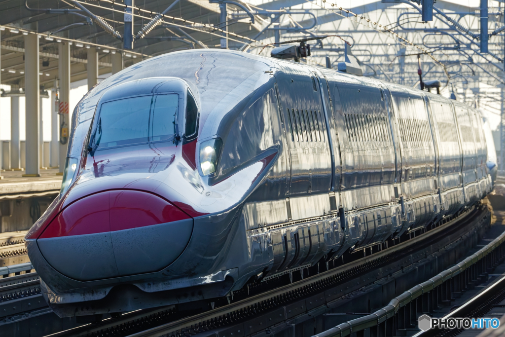 こまち25号＋はやぶさ25号＠那須塩原駅