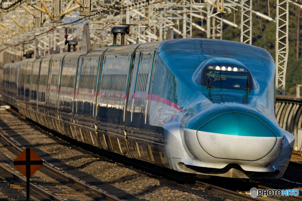 はやぶさ20号＋こまち20号＠那須塩原駅