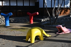 神社の遊具_２０