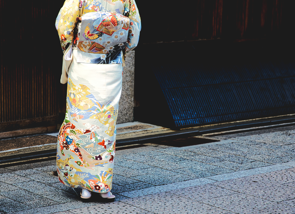 京都風情　着物