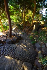 小石川後楽園の高低差