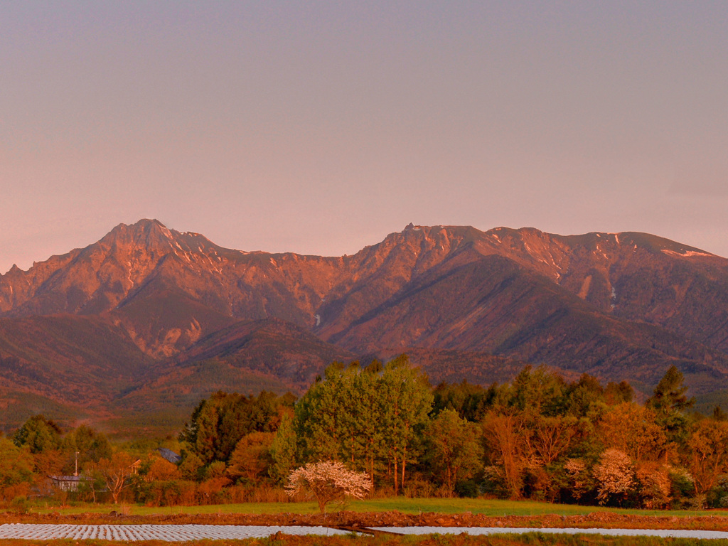 八ヶ岳モルゲンロート