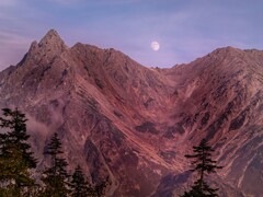 槍ヶ岳アーベンロート