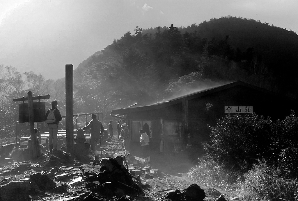 にわか雨が上がって