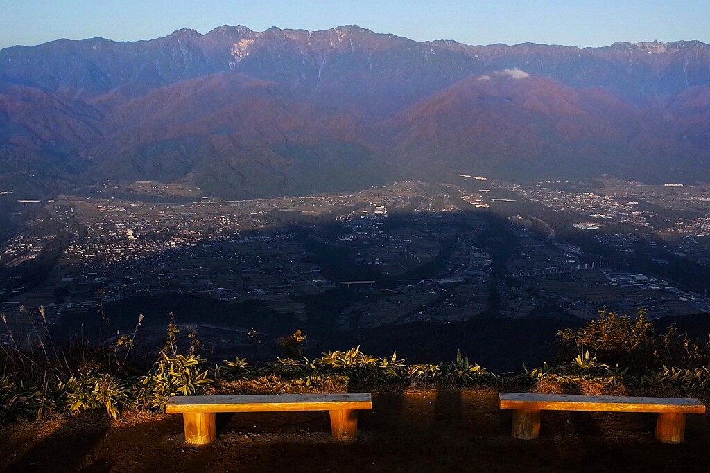 山頂からの眺める絶景