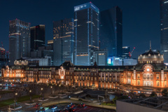 丸ビル 展望テラスから