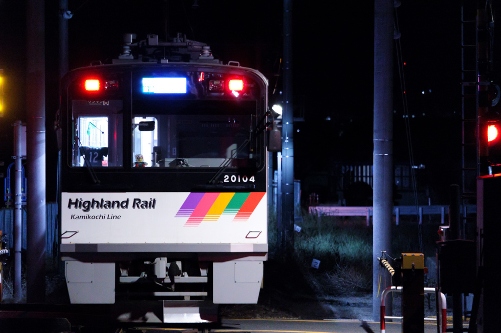 臨時普通 松本行 20103-4号車