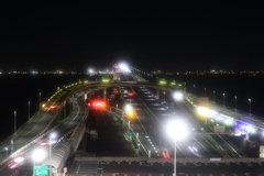 海ほたるの夜景色…