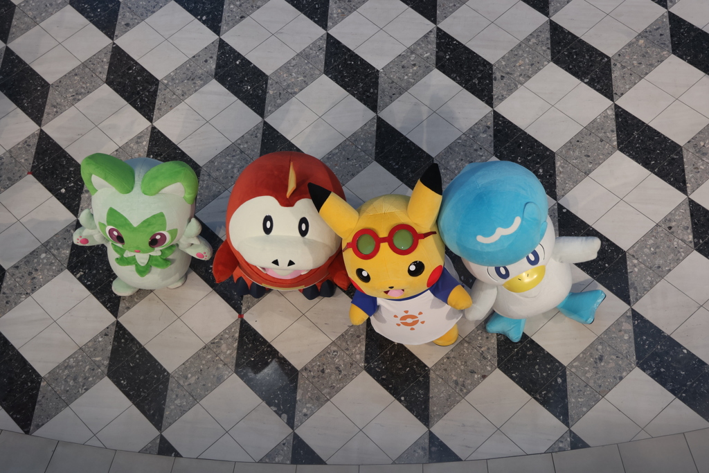 初ポケモンセンターイベントでカメラ持って行ったゾ1