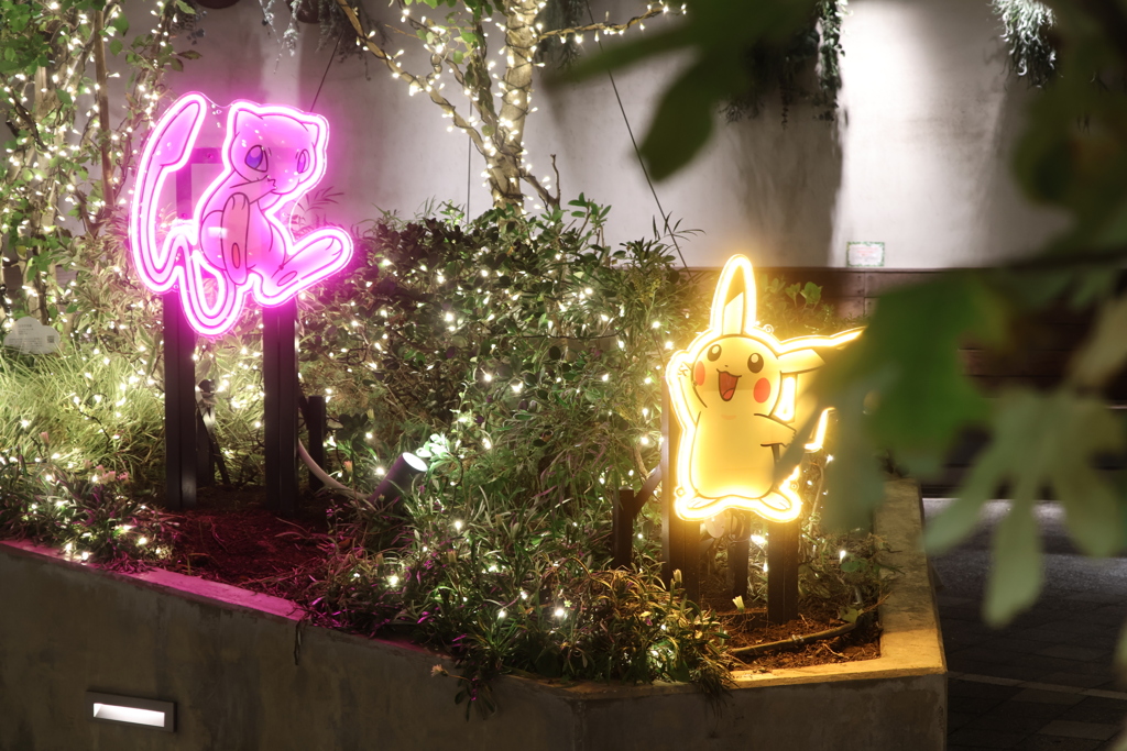 木更津アウトレットとポケモンイルミネーション