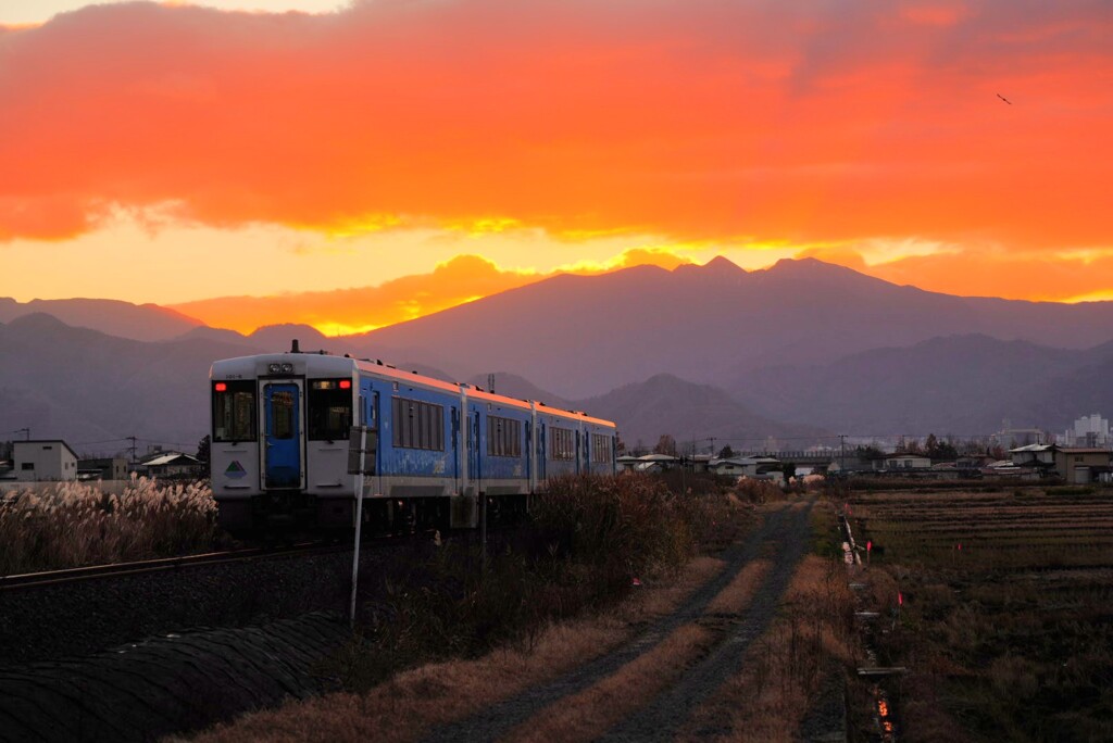 朝焼けに行ってらっしゃい