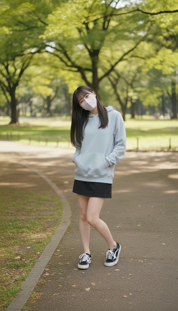 マスク美人的な