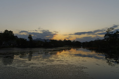 丹波篠山の夕景
