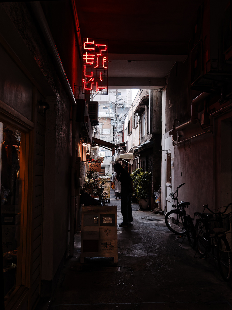 大須商店街の路地