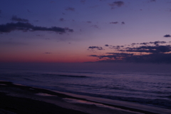 十勝　大津　初日の出前