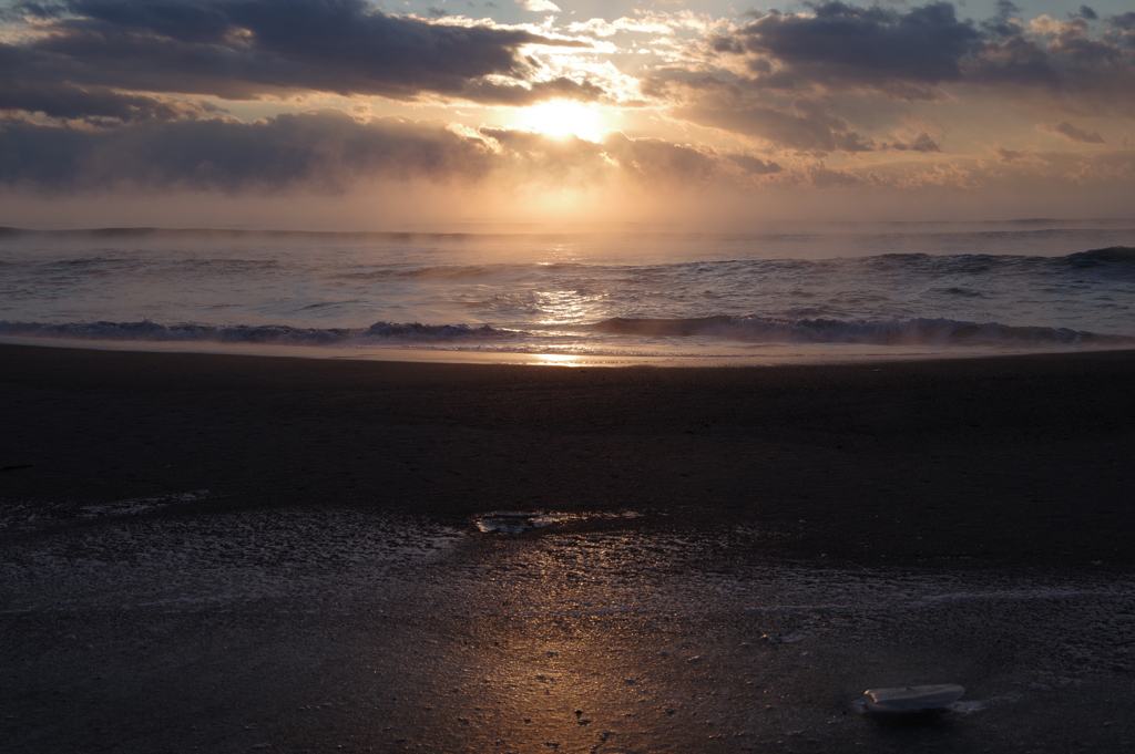 十勝　大津　初日の出