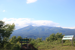 大名倉山からの安達太良山