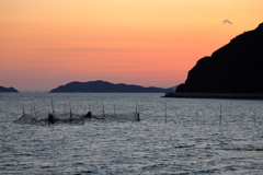 夕暮れの瀬戸内