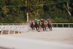 白砂が舞う、その一瞬