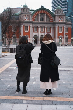 ４人で撮り歩くと...