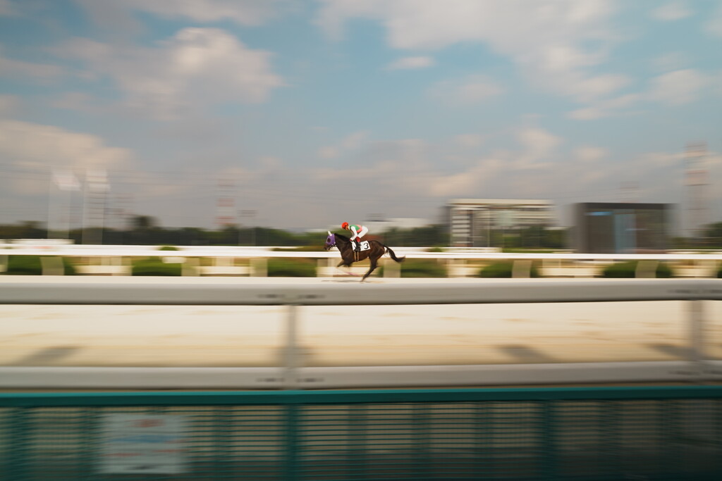 白砂が舞う、その一瞬