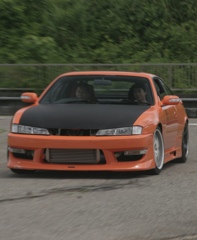 コーナーを攻めるs14！