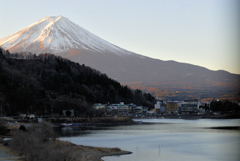 富士山と河口湖