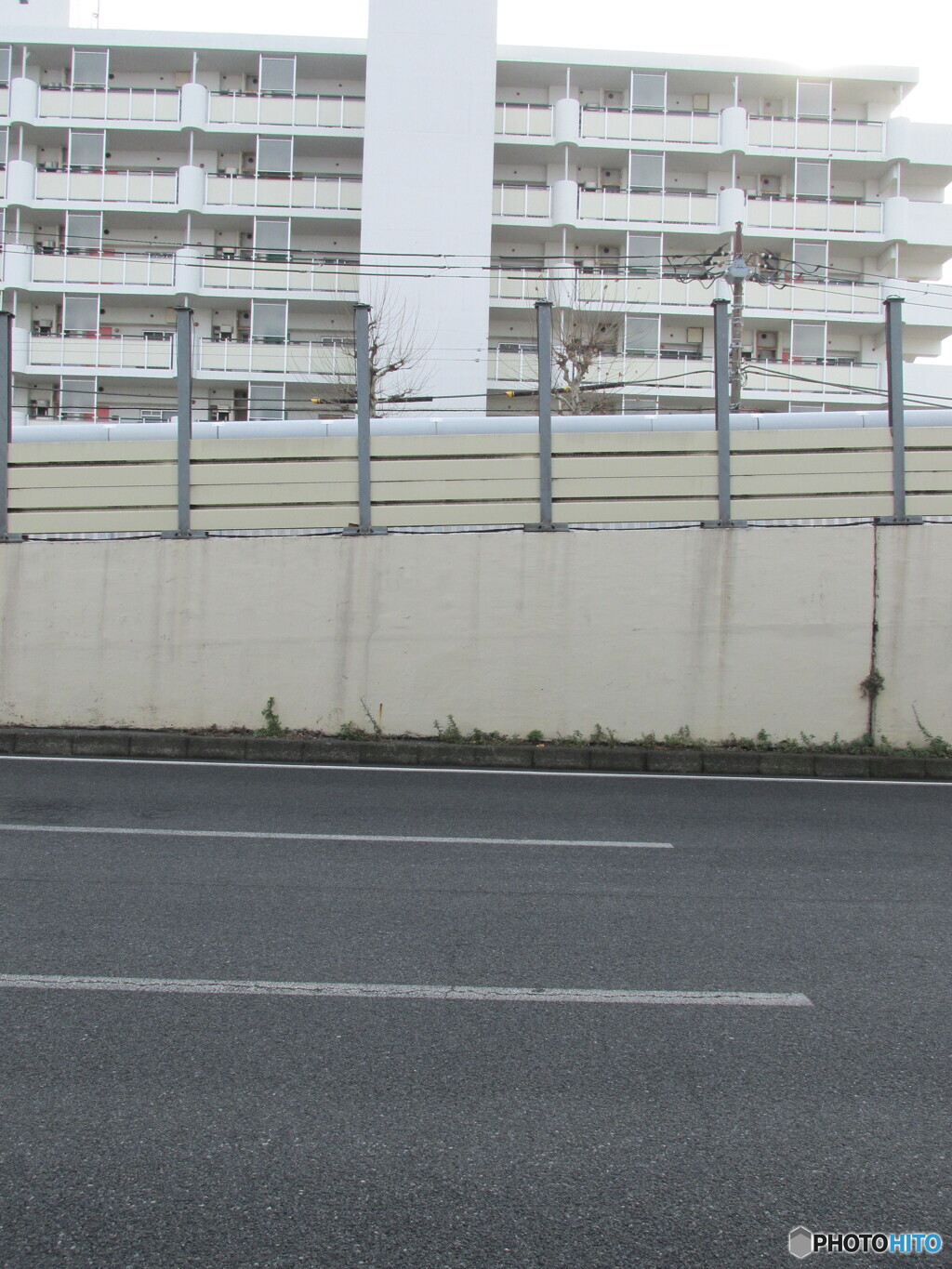 陸橋入口横から