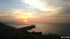 伊豆大島の朝日